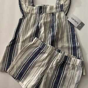 NWT Carter’s toddler girl two piece outfit sz 3t